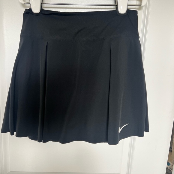 Nike Dresses & Skirts - Nike Black Flared Athletic Skirt with Swoosh